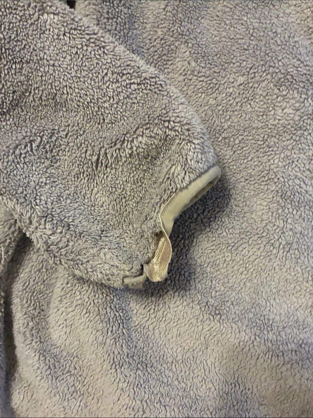 The North Face Gray Plush Fleece Full-Zip Jacket - Picture 4 of 4